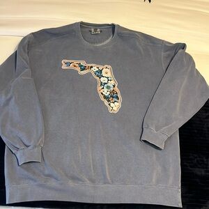 Custom Floral Florida Sweatshirt